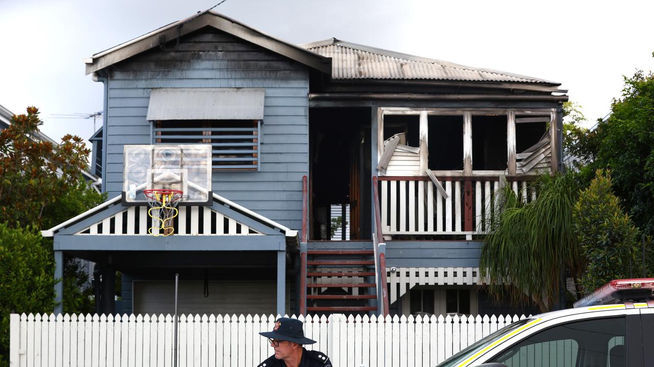 A house has been gutted by fire in Gatling Road, Cannon Hill Picture David Clark