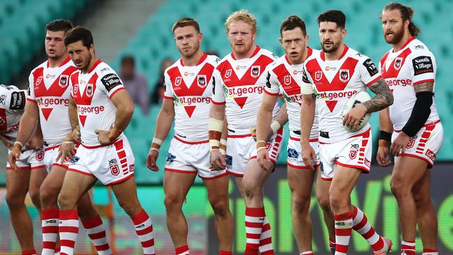 Dragons players will not be spared from Phil Gould’s review. Picture: AAP