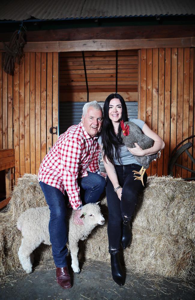 Daryl Braithwaite and Vanessa Amorosi will perform at Mornington Racecourse to raise money for battling farmers. Picture: Rebecca Michael