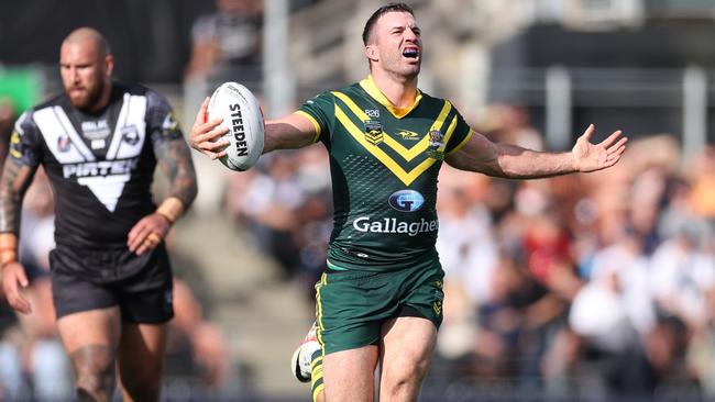 James Tedesco’s days as a representative fullback might be numbered. (Photo by Phil Walter/Getty Images)