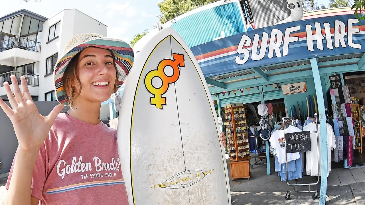 Golden Breed surf shop’s Paris Smith is keen to see the new development go ahead. Photo: Patrick Woods