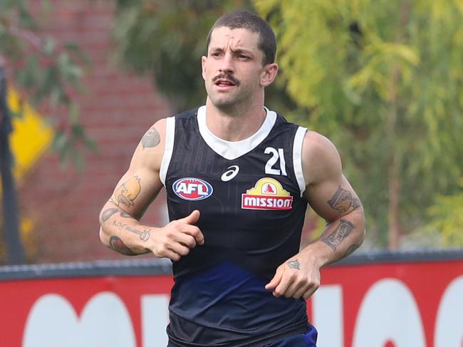 Tom Liberatore is set to return on Friday night. Picture: David Crosling