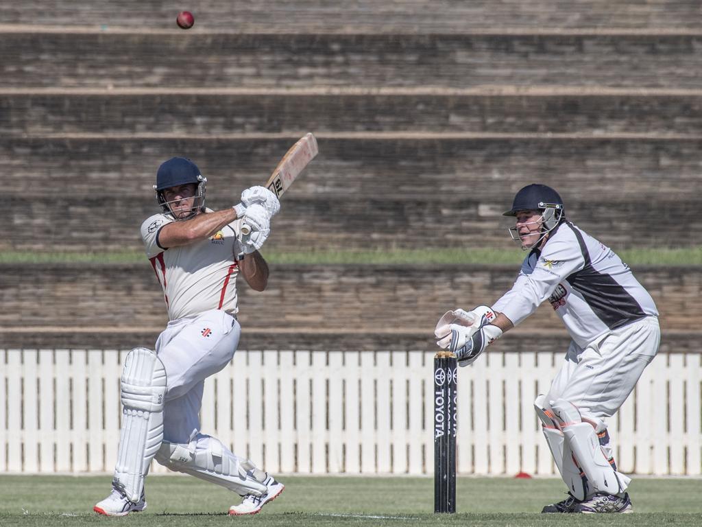 Darren Koch bats for Met Easts.