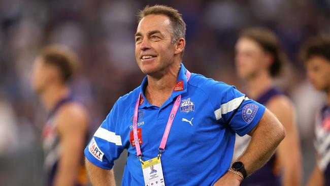 Alastair Clarkson no longer wears Brown and Gold. Photo by Paul Kane/Getty Images.