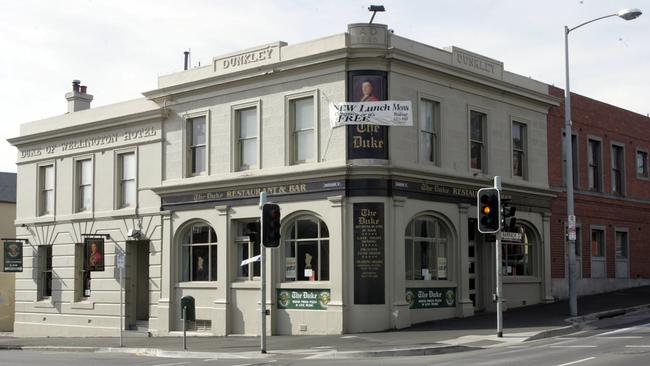 The Duke Hotel in Macquarie Street, Hobart