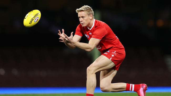 Isaac Heeney is an underperforming premium who will miss this week with the bye.