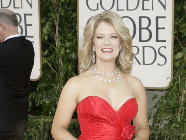 Mary Hart at the Golden Globe Awards in 2009. Picture: Francis Specker/Bloomberg News