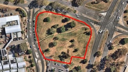 An Ampol service station and two popular eateries are proposed for a vacant, 1.83 hectare parcel of land opposite Elizabeth Magistrates Court. Picture: PBA