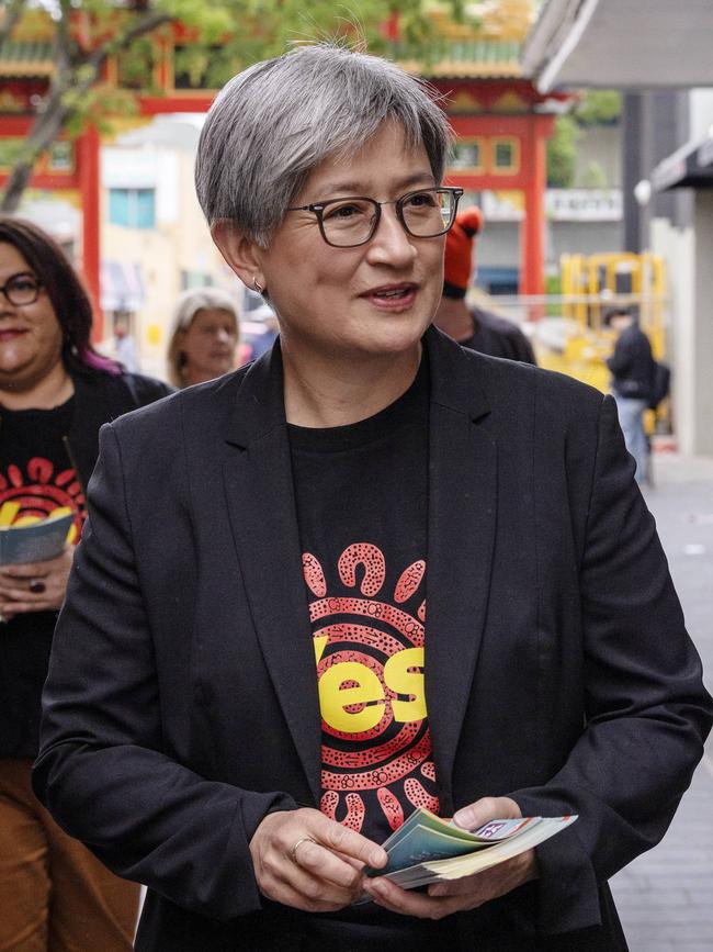 Senator Penny Wong. Picture: Emma Brasier