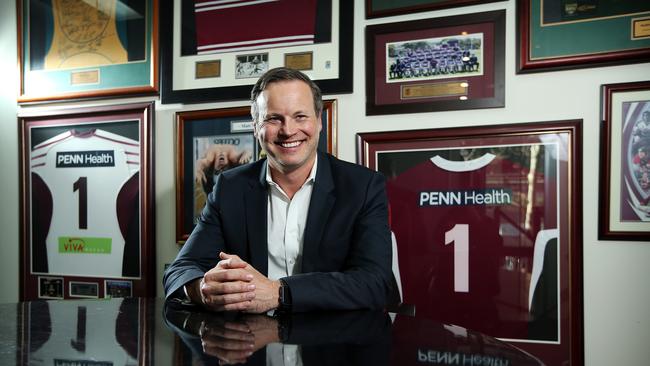 Manly co-owner Scott Penn has been the target of much criticism. (Tim Hunter.)