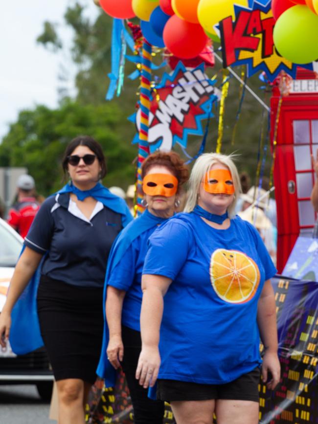 More than 30 floats took part in the parade at the 2023 Gayndah Orange Festival.