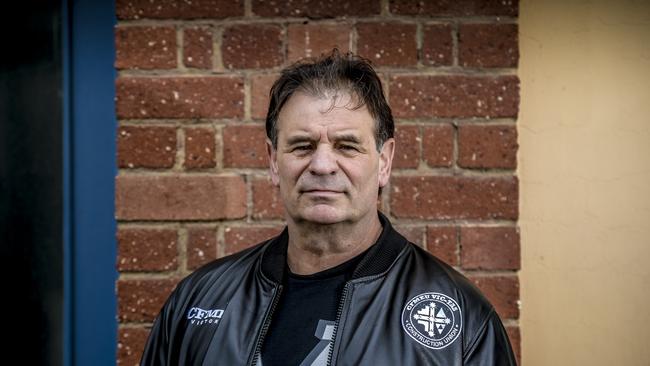 CFMEU’s Victorian construction boss John Setka. Picture: Roy VanDerVegt