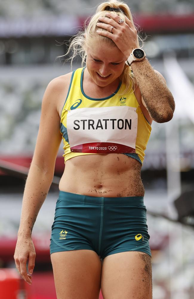 Brooke Buschkuehl (nee Stratton) at the Tokyo Games in 2021, where she finished seventh. She is eyeing a medal in Paris. Picture: Alex Coppel.