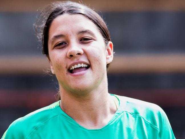 The Matildas train in Sydney ahead of their Olympic qualifiers. Pictures supplied