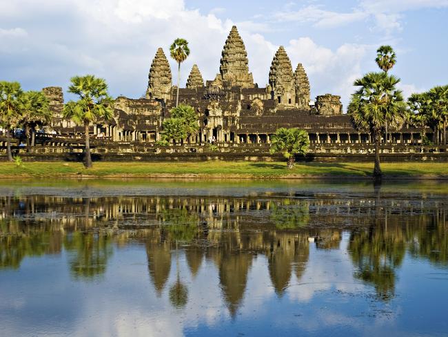 The famous Angkor Wat Temple.