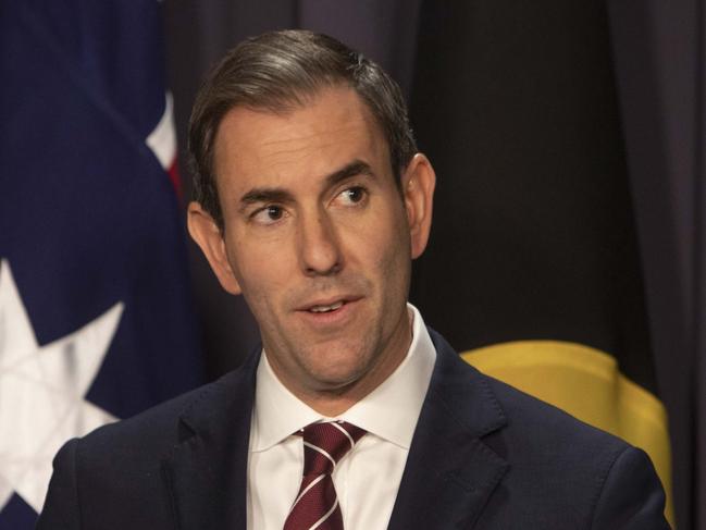 CANBERRA, AUSTRALIA - NCA NewsWire Photos June 1 2022: Treasurer, Jim Chalmers holds a press conference at Parliament House. Picture:NCA NewsWire / Andrew Taylor