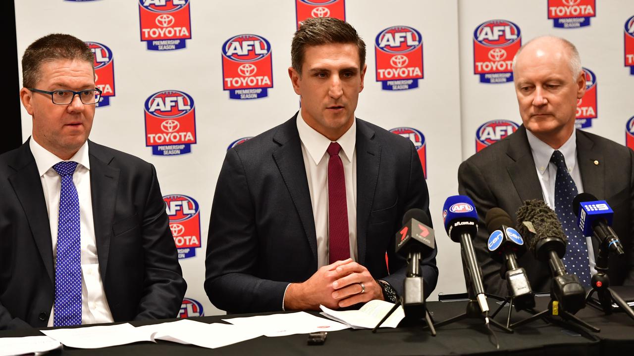 Former AFLPA president Matthew Pavlich has urged AFL players to keep an open mind. Picture: Bianca De Marchi