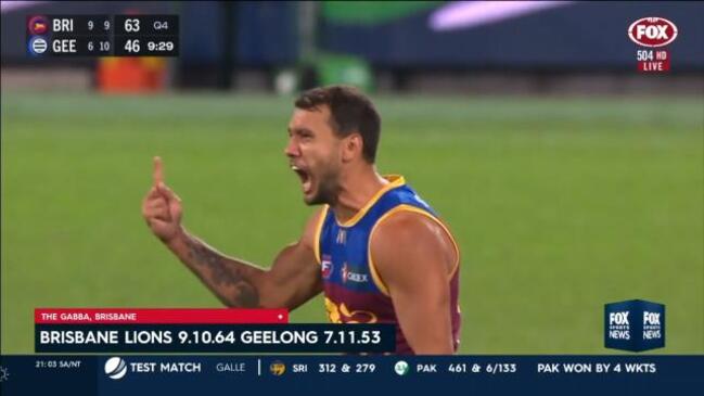 Brisbane Lions survive thrilling Geelong Cats fightback