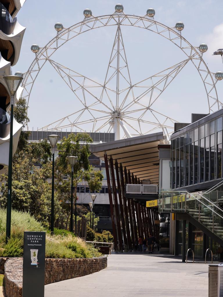 He also called Docklands “Armageddon”. Picture: NCA NewsWire / Ian Currie