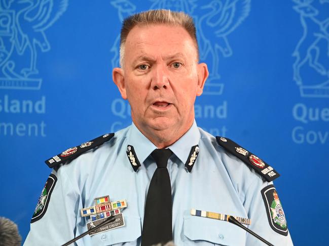 Queensland Police Service Acting Commissioner Shane Chelepy. Picture: John Gass