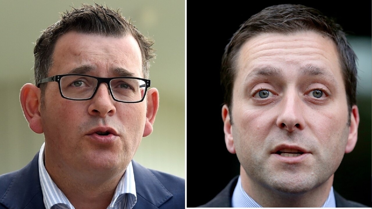 Victorian Premier, Opposition Leader campaign ahead of state election