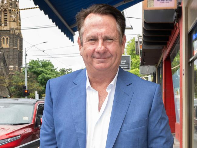 Melbourne Cup winning owner and property tycoon Mark Casey. Picture: Tony Gough