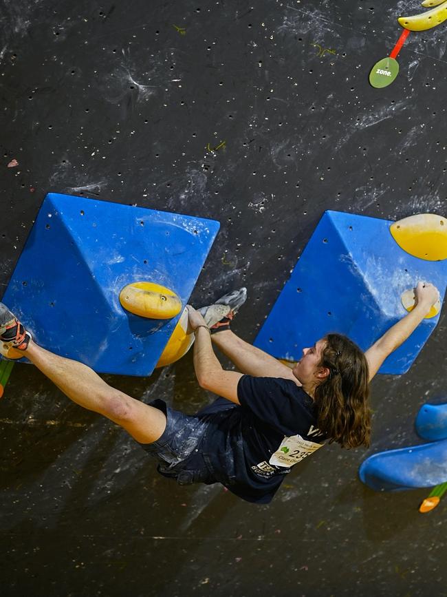 Claire Cheffing, Sports Climbing Victoria. Picture: Supplied