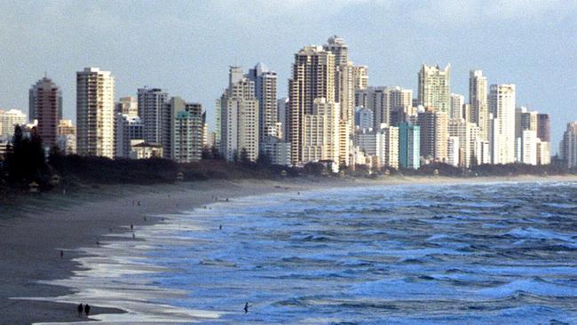 The Gold Coast in January 1999. 