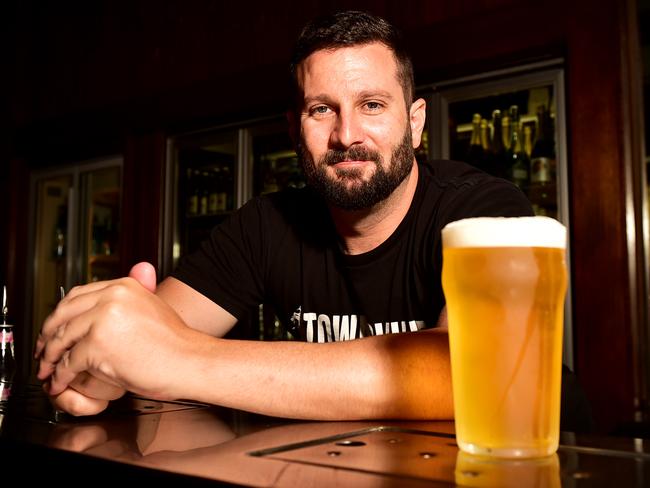 Head Brewer of The Brewery Sam Lloyd weighs in on the bi-annual beer tax hike with Australia. Picture: Alix Sweeney