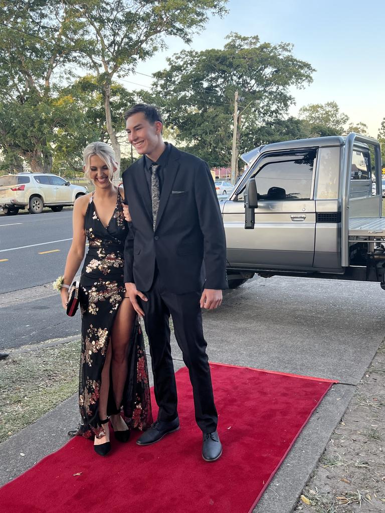 The students of Maryborough State High School celebrate their formal.