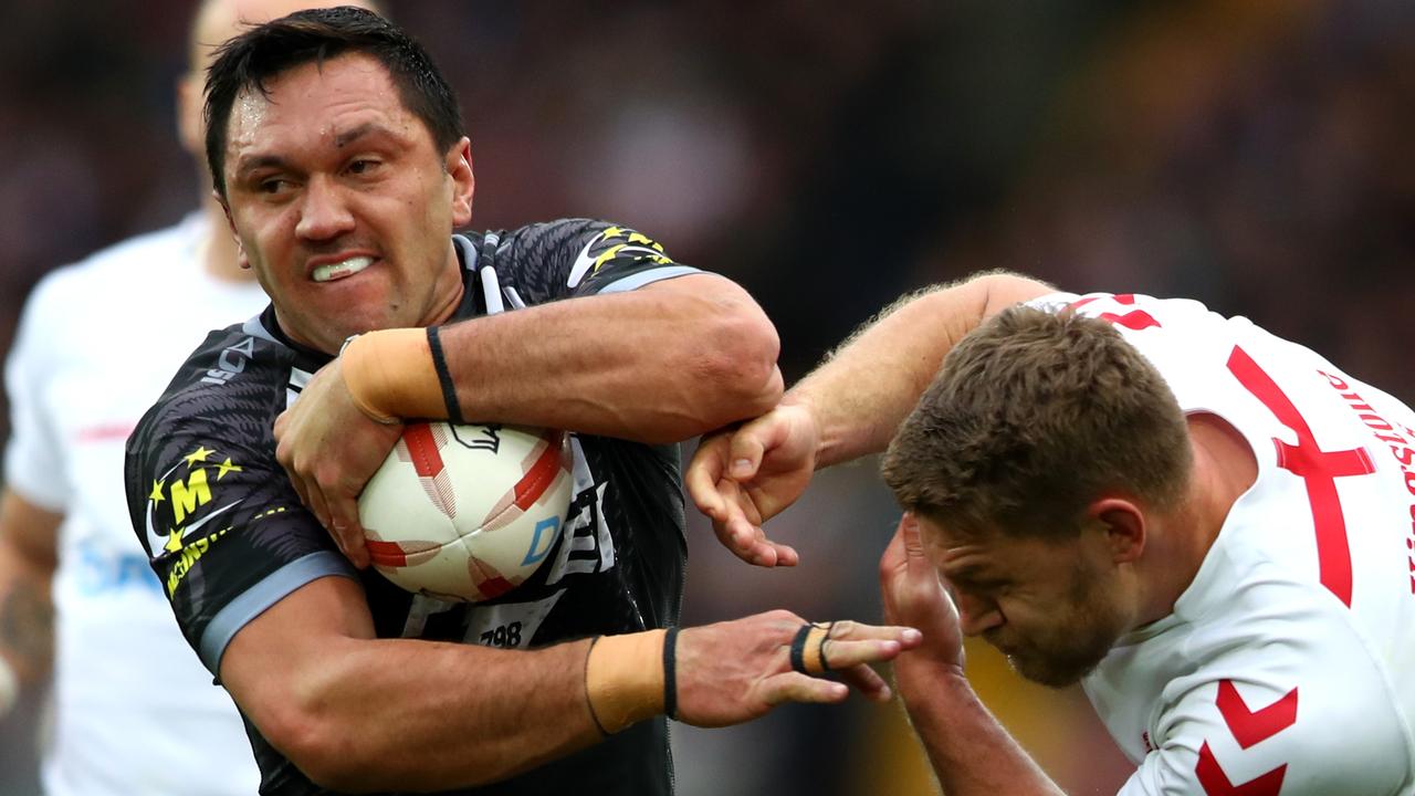 Jordan Rapana dislocated his shoulder against England in the second Test at Anfield.