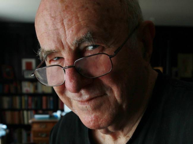 Author Clive James at his home in London.