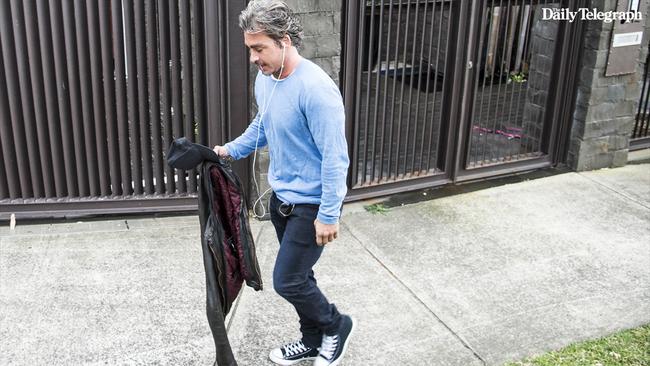 The King of the Cross’ home was searched by police last week. Picture: Darren Leigh Roberts