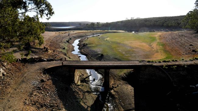 The South Para Reservoir. Picture: Tricia Watkinson