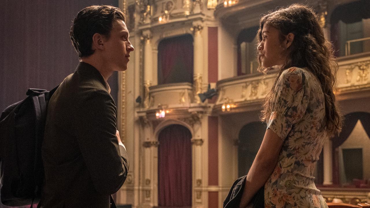 Tom Holland and Zendaya star opposite each other in the films. Picture: Supplied.