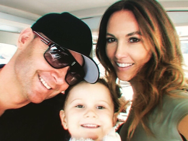 Kyly Clarke with former husband Michael Clarke. Picture: Instagram