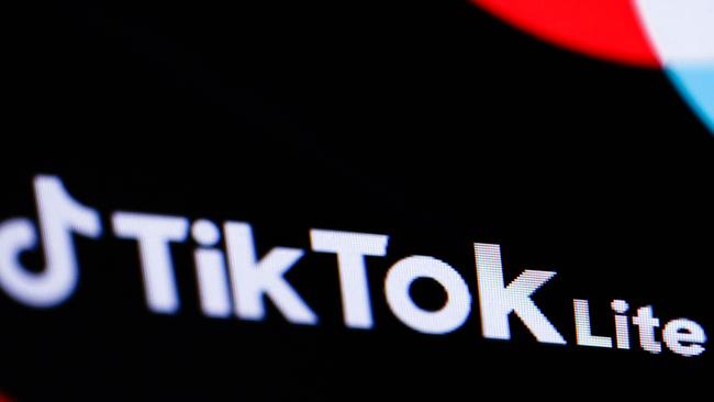 The US has passed a bill banning TikTok or forcing its sale. Picture: AFP.