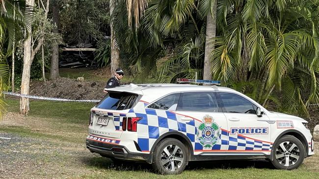 Police are investigating a fire at a cabin off Star Drive in the Whitsundays that claimed the life of one person. Picture: Fergus Gregg