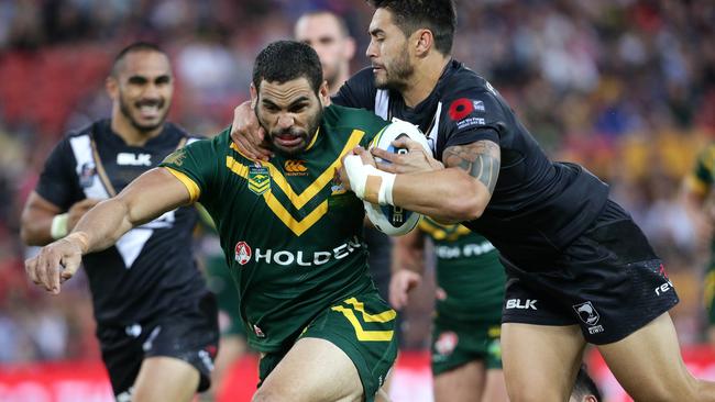 Greg Inglis has played most of his Tests for Australia in the centres.