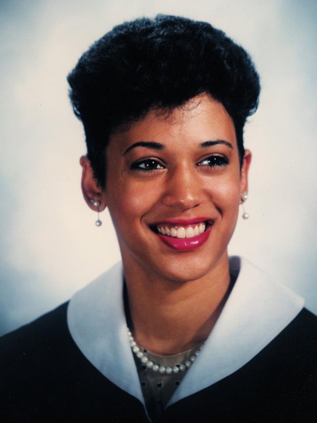 Kamala Harris at university.