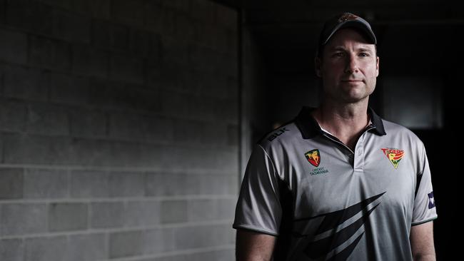 Tasmanian Tigers coach Adam Griffith. Picture: LUKE BOWDEN