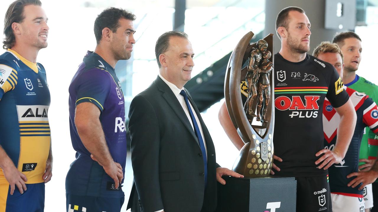 Peter V'landys is interested in having multiple free-to-air networks televising the NRL. (Photo by Cameron Spencer/Getty Images)