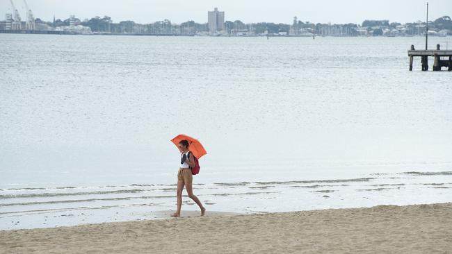 Melbourne experienced severe, record-breaking rainfall on Monday. PICTURE: NCA Newswire / Nicki Connolly