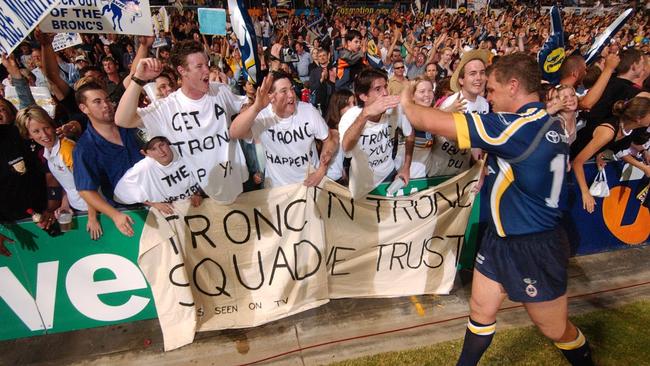 North Queensland Cowboys v Brisbane Broncos at Dairy Farmers Stadium,Townsville. Picture: Scott Radford-Chisholm