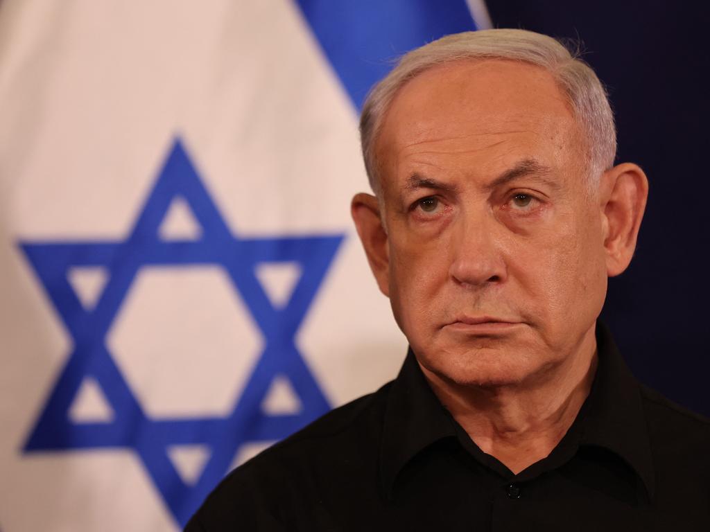 Israeli Prime Minister Benjamin Netanyahu insists the plan is just a “concept paper”. Picture: AFP