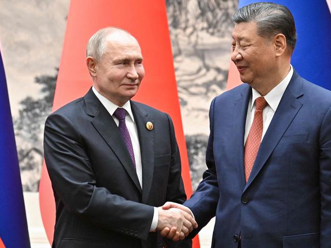 Top American security experts say China and Russia are America’s biggest rivals, ahead of Iran. Picture: AFP