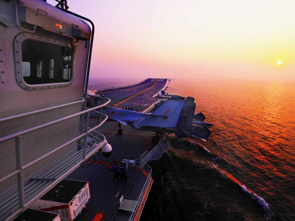 A view from the control tower of China's aircraft carrier Liaoning.                        <a capiid="4cd1a8293a54bcbcd3a3c39d5a8c605f" class="capi-video">China has won the South China Sea</a>