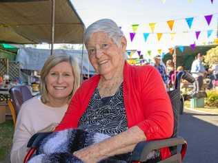 GOOD FUN: Jenny-Lyn Stokes and Daph Head enjoyed checking out all the stall at the 2019 Tabeel Fete on Saturday. Picture: Dominic Elsome