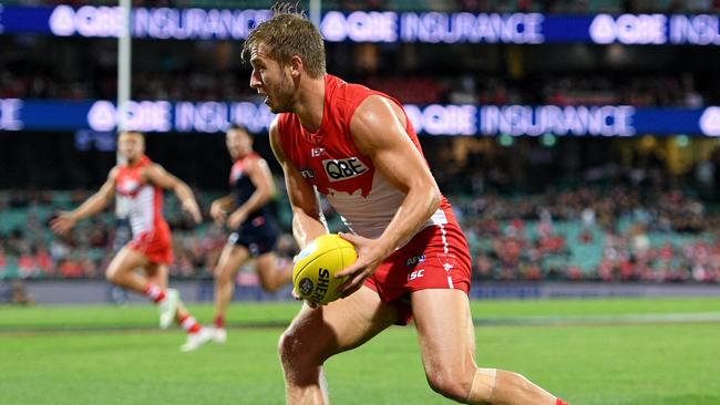 Kieren Jack played his first game of the season against Melbourne last week. Picture: AAP