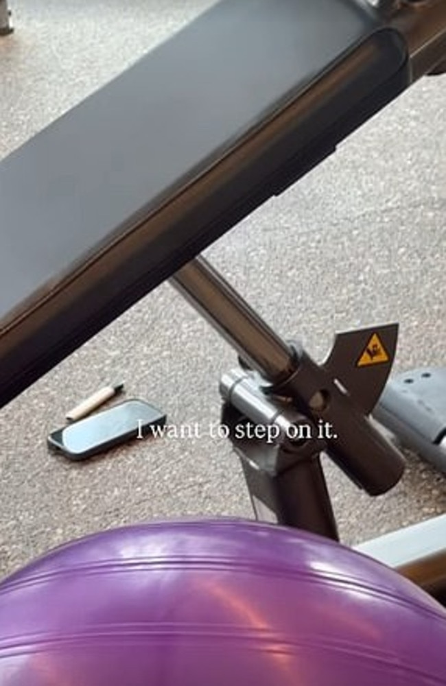 Media personality Kayla Nicole said a man blew vape smoke in her face while working out. Picture: Instagram/iamkaylanicole